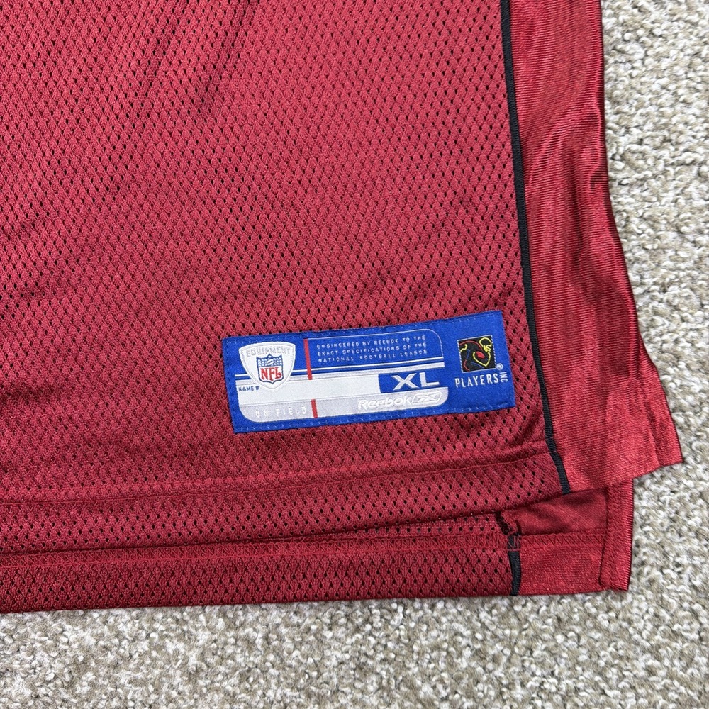 Reebok Larry Fitzgerald Jersey Signed XL Classic Excellent Condition - Picture 2 of 9